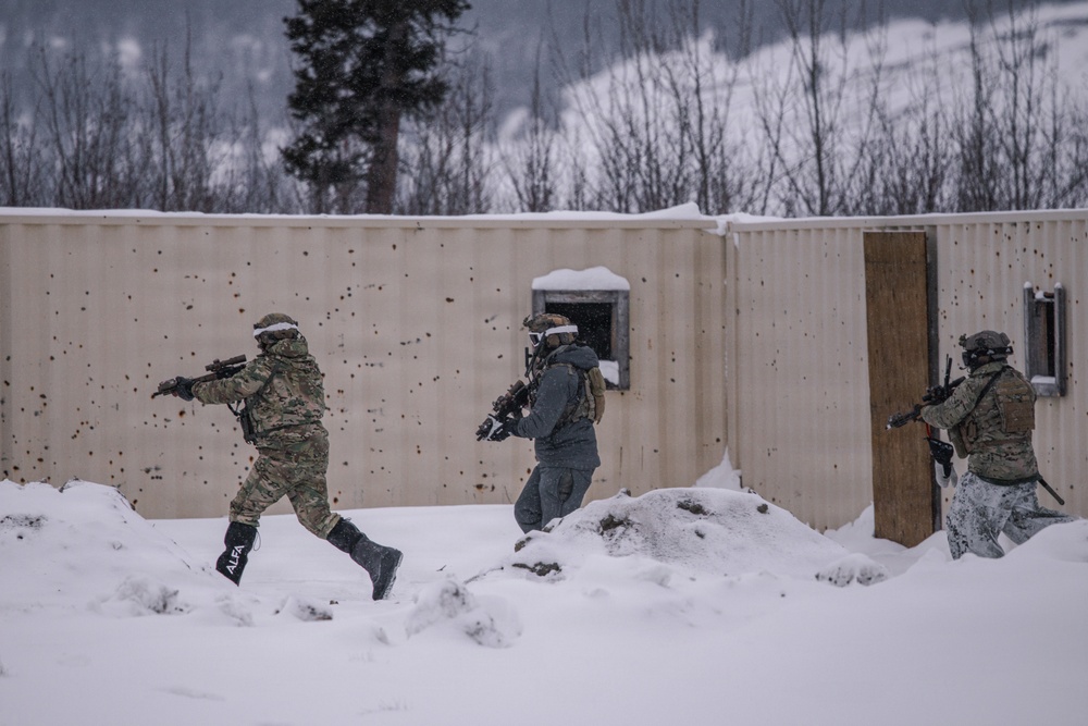 US Marines conduct CALFEX during ARCTIC EDGE 2026