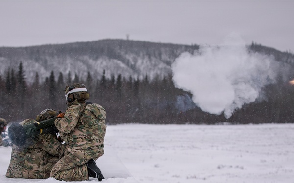 US Marines conduct CALFEX during ARCTIC EDGE 2026