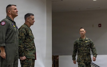 Lt. Col. Bowser receives Meritorious Service Medal