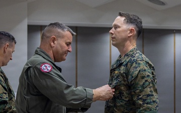 Lt. Col. Bowser receives Meritorious Service Medal
