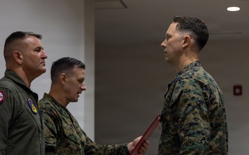 Lt. Col. Bowser receives Meritorious Service Medal