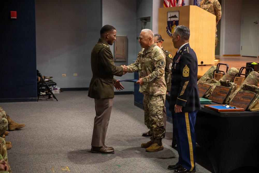 Best Warrior Competition award ceremony 2026