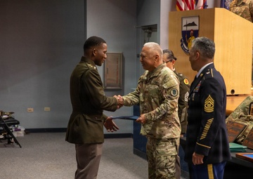 Best Warrior Competition award ceremony 2026