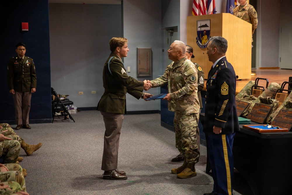 Best Warrior Competition award ceremony 2026