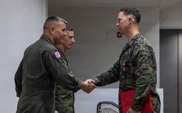 Lt. Col. Bowser receives Meritorious Service Medal
