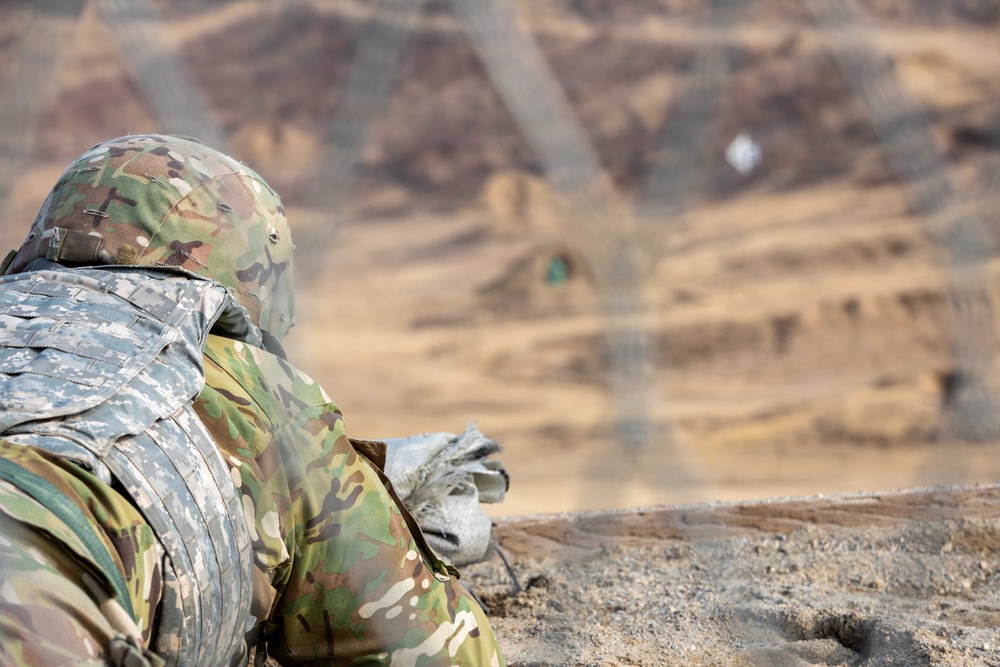1st Signal Brigade conducts M4 Range Training at Camp Humphreys