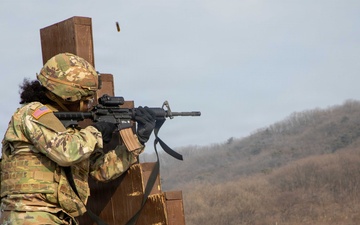 1st Signal Brigade conducts M4 Range Training at Camp Humphreys