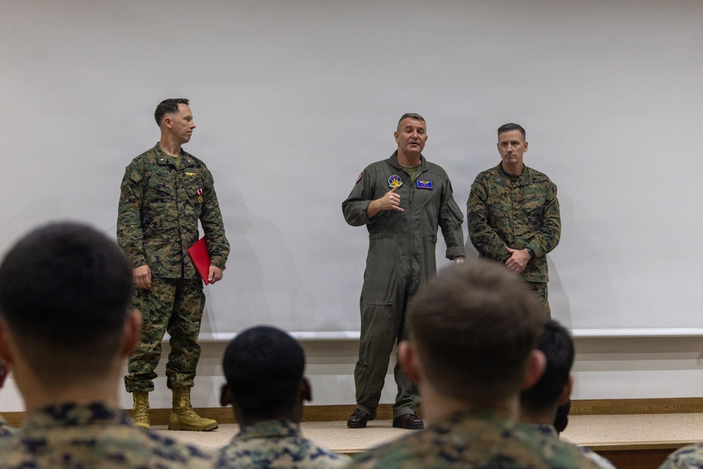 Lt. Col. Bowser receives Meritorious Service Medal