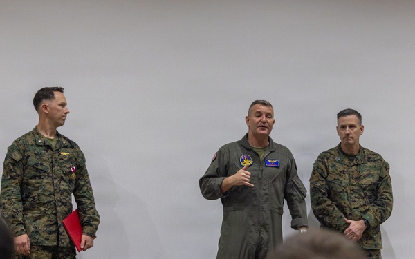 Lt. Col. Bowser receives Meritorious Service Medal