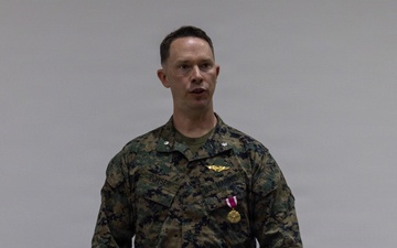 Lt. Col. Bowser receives Meritorious Service Medal