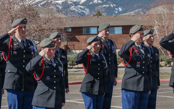 JROTC Cadets Compete in Carson Drill Meet