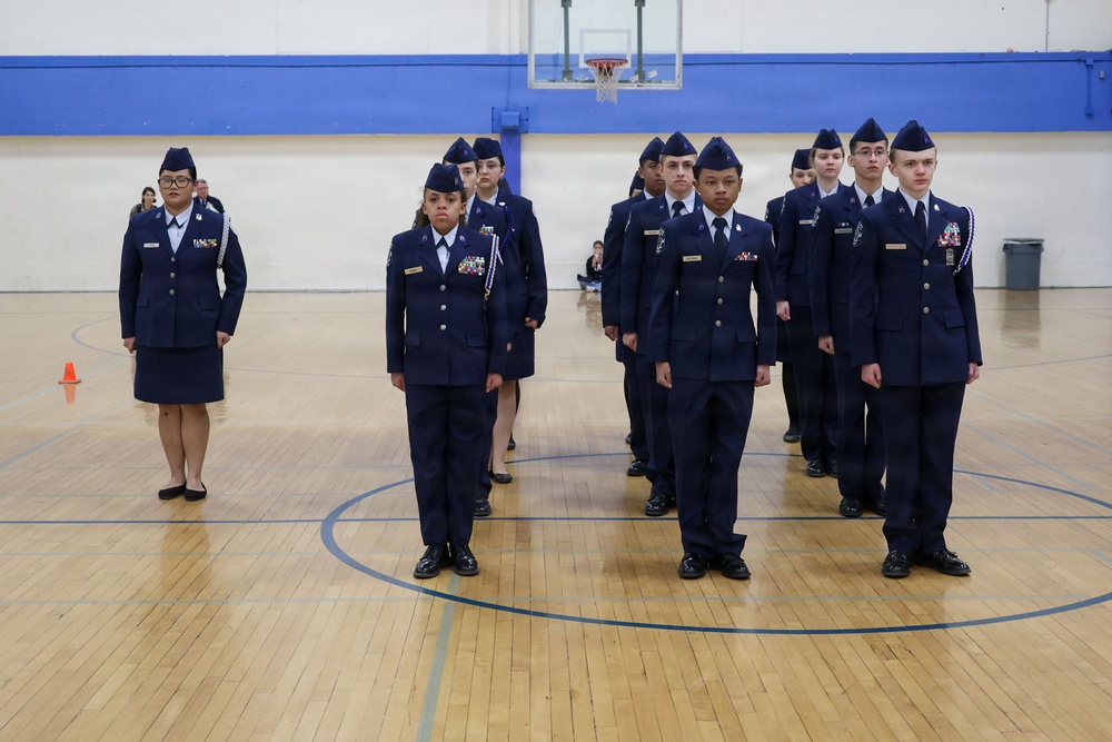 JROTC Cadets Compete in Carson Drill Meet