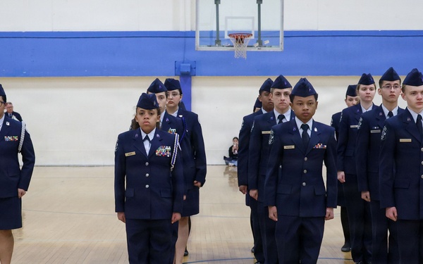 JROTC Cadets Compete in Carson Drill Meet