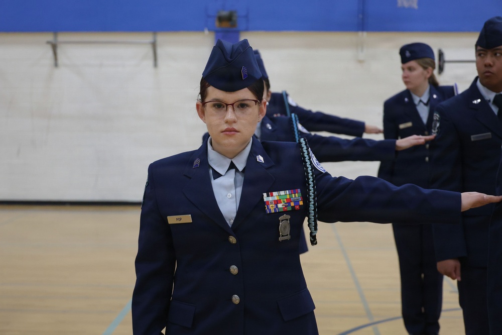 JROTC Cadets Compete in Carson Drill Meet