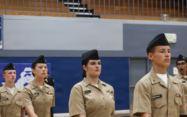 JROTC Cadets Compete in Carson Drill Meet