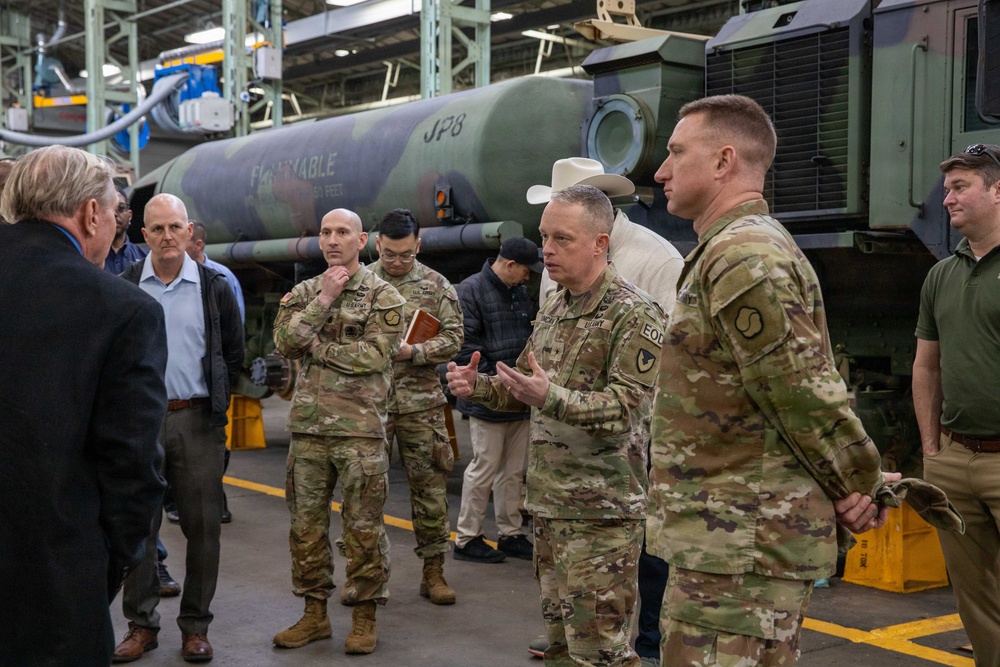 The U.S. Army Materiel Support Command - Korea was honored to host Brig. Gen. Daniel J. Duncan, commanding general of the Joint Munitions Command (JMC), for a visit to our Combat Power Generation Center (CPGC) on March 5.