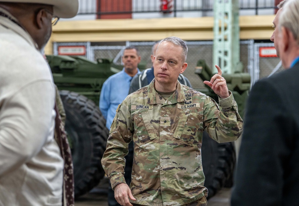 The U.S. Army Materiel Support Command - Korea was honored to host Brig. Gen. Daniel J. Duncan, commanding general of the Joint Munitions Command (JMC), for a visit to our Combat Power Generation Center (CPGC) on March 5.