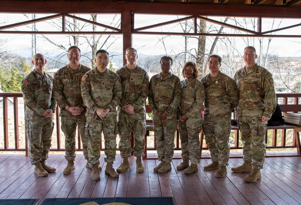 The U.S. Army Materiel Support Command – Korea Command Team had the privilege of presenting awards to some of our finest Soldiers as we bid them farewell on Mar. 5.