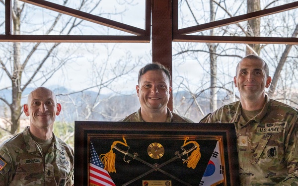 The U.S. Army Materiel Support Command – Korea Command Team had the privilege of presenting awards to some of our finest Soldiers as we bid them farewell on Mar. 5.