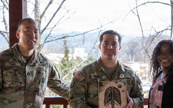 The U.S. Army Materiel Support Command – Korea Command Team had the privilege of presenting awards to some of our finest Soldiers as we bid them farewell on Mar. 5.