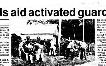 35 Years Ago: Wisconsin National Guard’s 107th Maintenance Company one of many units deployed from Fort McCoy for Desert Shield-Desert Storm