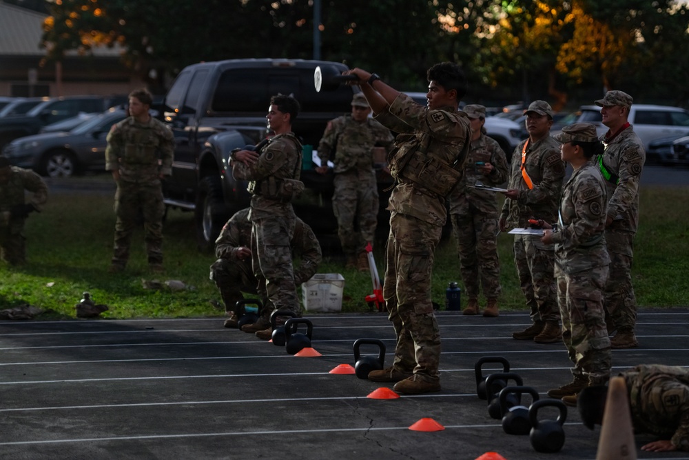 Pushing Each Other to the Limit: Hawaii Guardsmen Battle for Best Warrior Honors