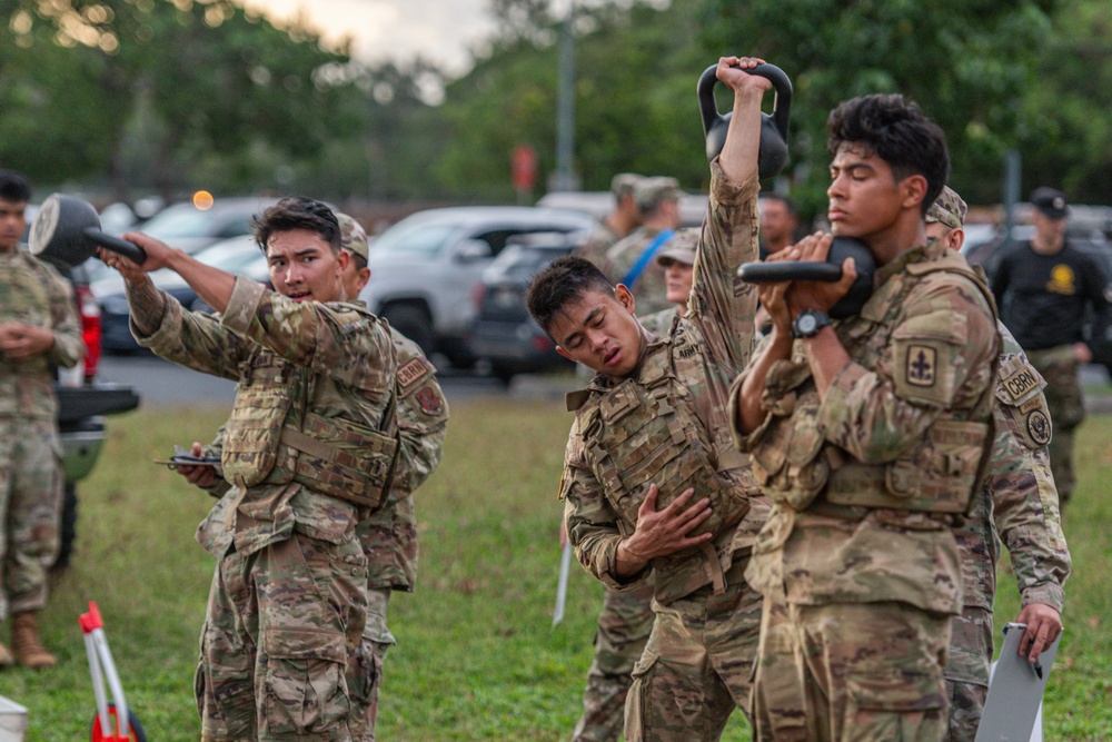 Pushing Each Other to the Limit: Hawaii Guardsmen Battle for Best Warrior Honors