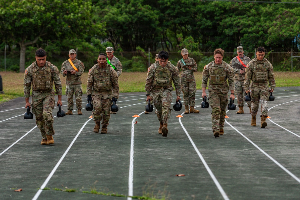 Pushing Each Other to the Limit: Hawaii Guardsmen Battle for Best Warrior Honors