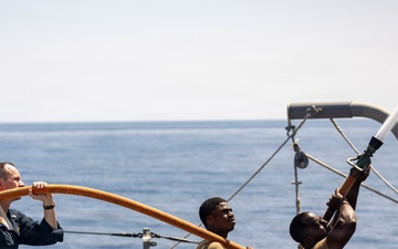 Dewey Conducts Freshwater Wash Down in the South China Sea