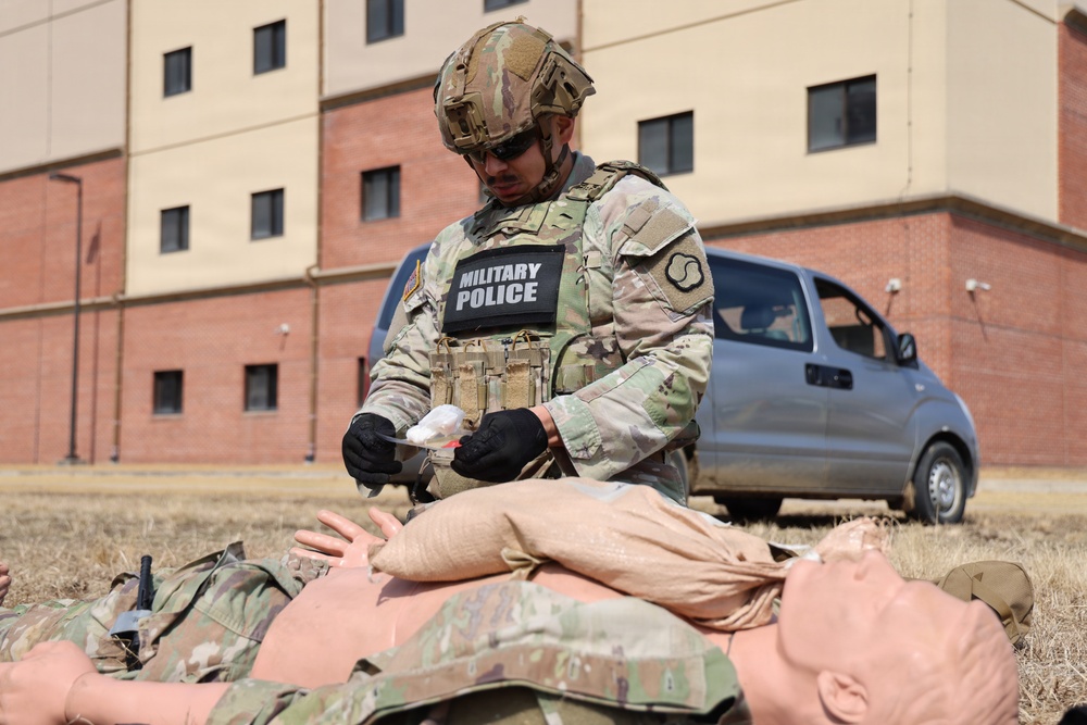 94th MP Battalion Soldiers compete in SNOK of the Quarter