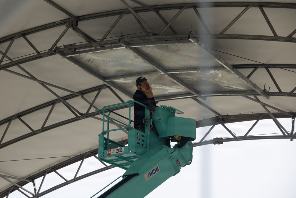 Blast Shields reduce noise in Iwakuni