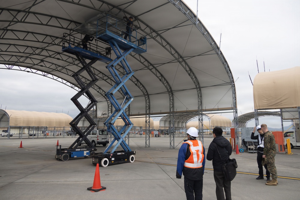 Blast Shields reduce noise in Iwakuni