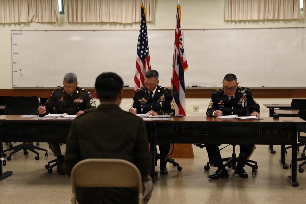 HIARNG BWC 2026 Competitors Present and Write for the Final Events