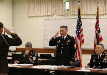 HIARNG BWC 2026 Competitors Present and Write for the Final Events