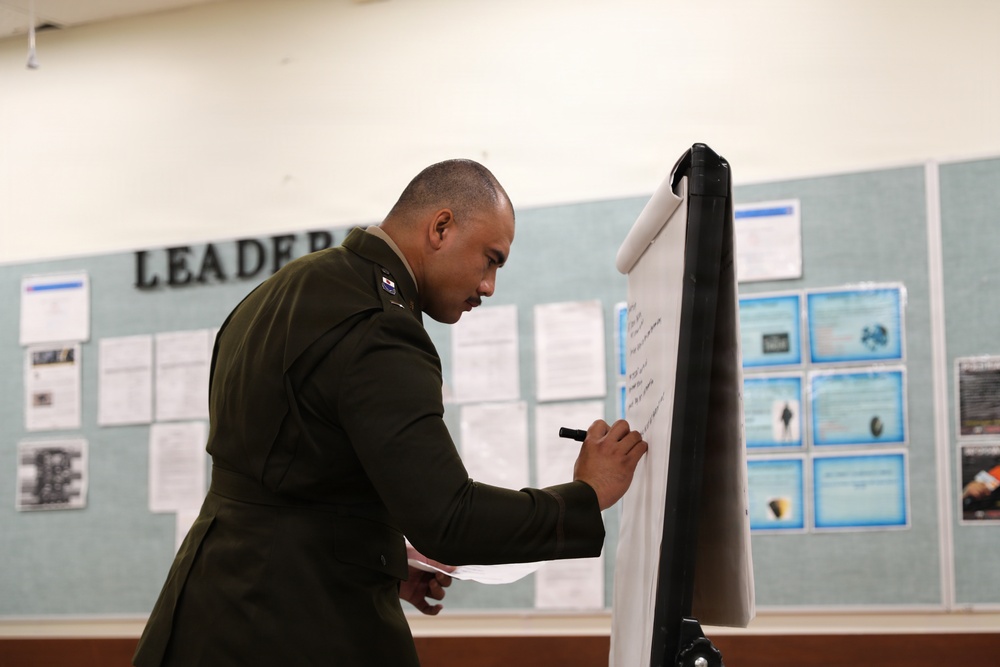 HIARNG BWC 2026 Competitors Present and Write for the Final Events