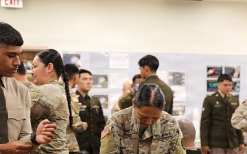 HIARNG BWC 2026 Competitors Present and Write for the Final Events