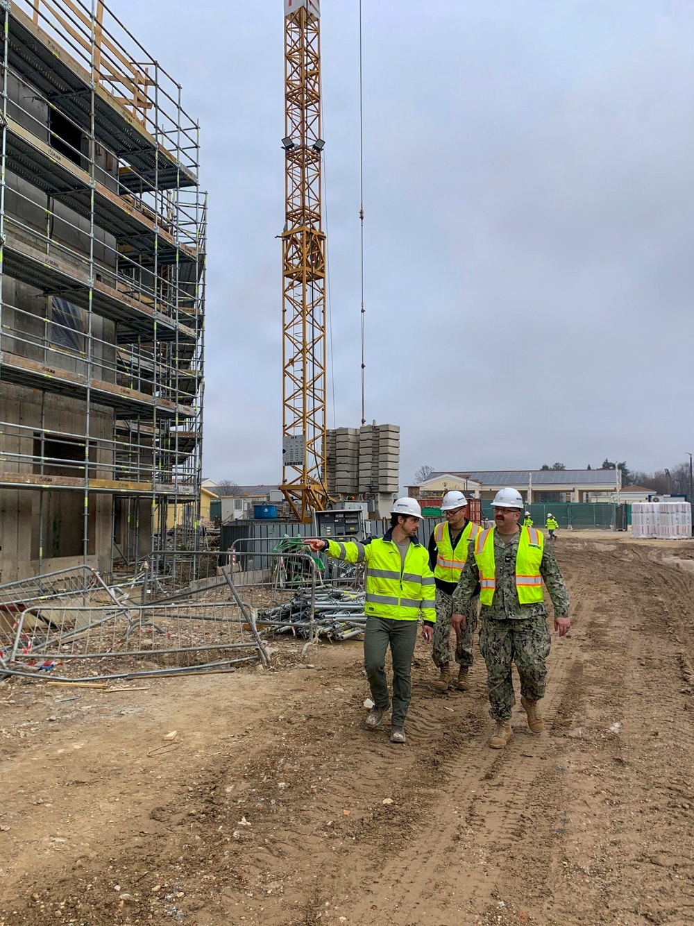 ROICC Northern Italy Hosts NAVFAC Atlantic Operations Officer