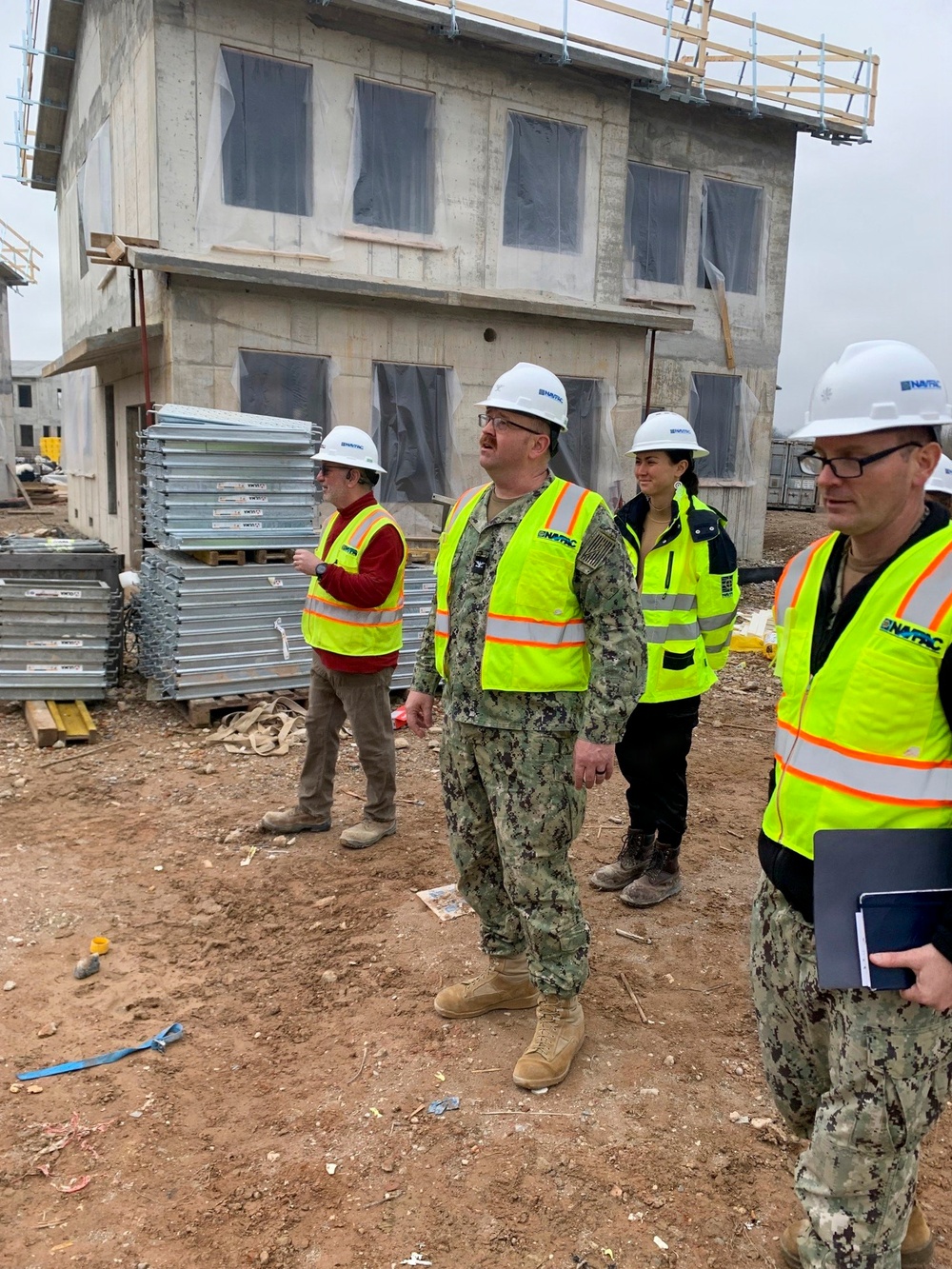 ROICC Northern Italy Hosts NAVFAC Atlantic Operations Officer