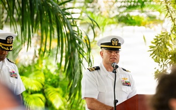 Destroyer Squadron Seven Change of Command Ceremony