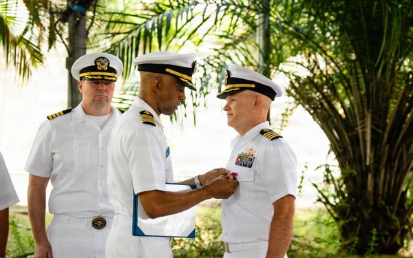 Commander, Destroyer Squadron 7 Change of Command