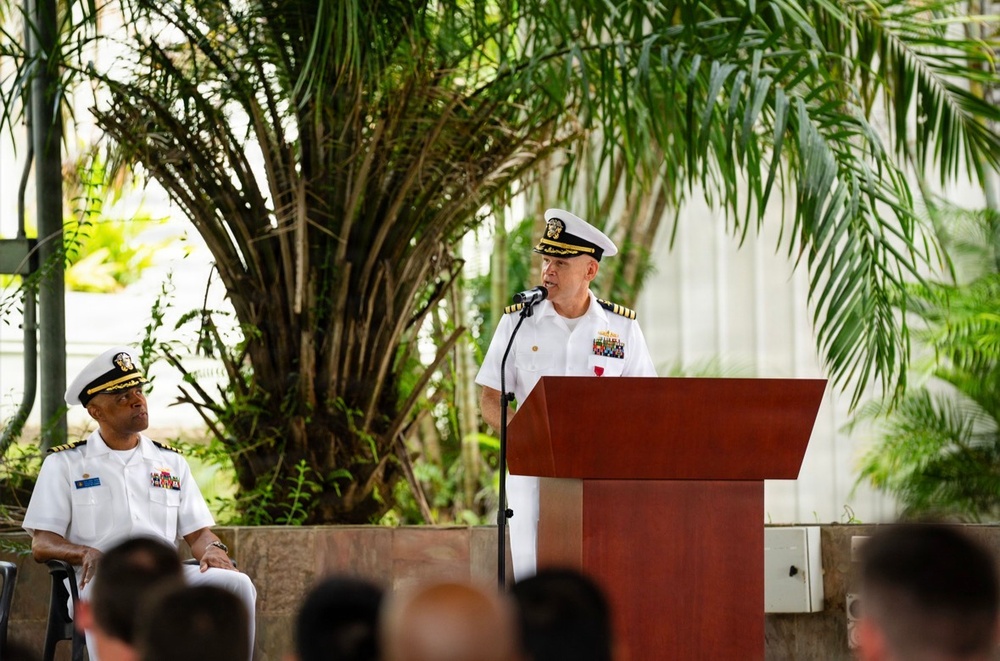 Commander, Destroyer Squadron 7 Change of Command