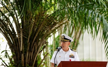 Commander, Destroyer Squadron 7 Change of Command
