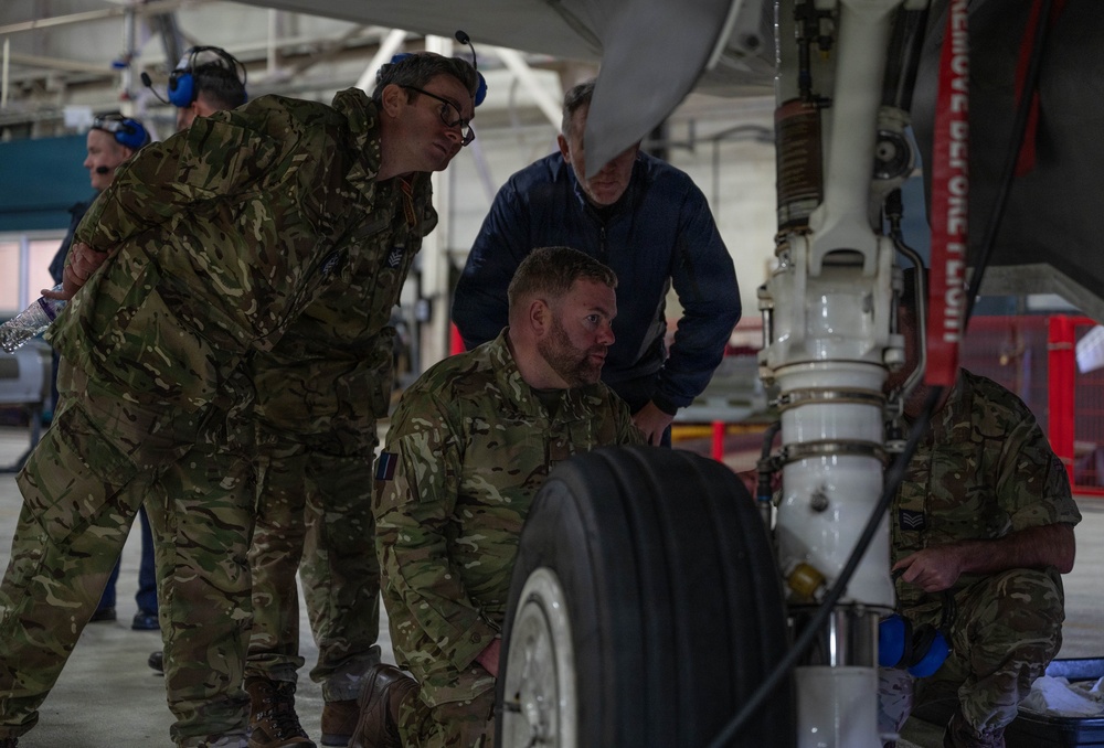 RAF, RN, USAF weapons integration demonstration