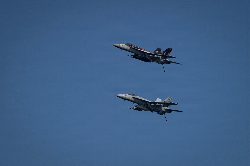 USS Abraham Lincoln supports Operation Epic Fury