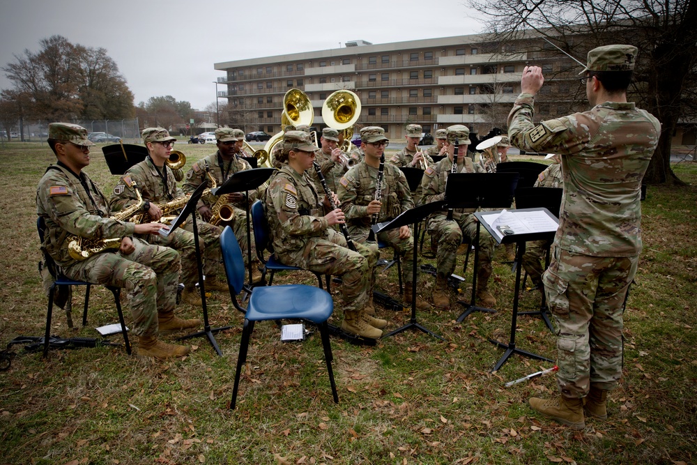 USASOM AIT 26-001 Ceremonial Event