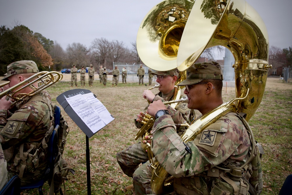 USASOM AIT 26-001 Ceremonial Event