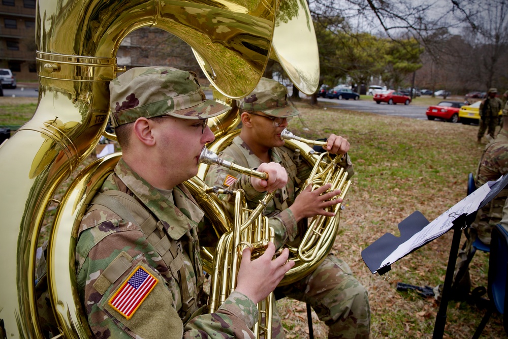 USASOM AIT 26-001 Ceremonial Event
