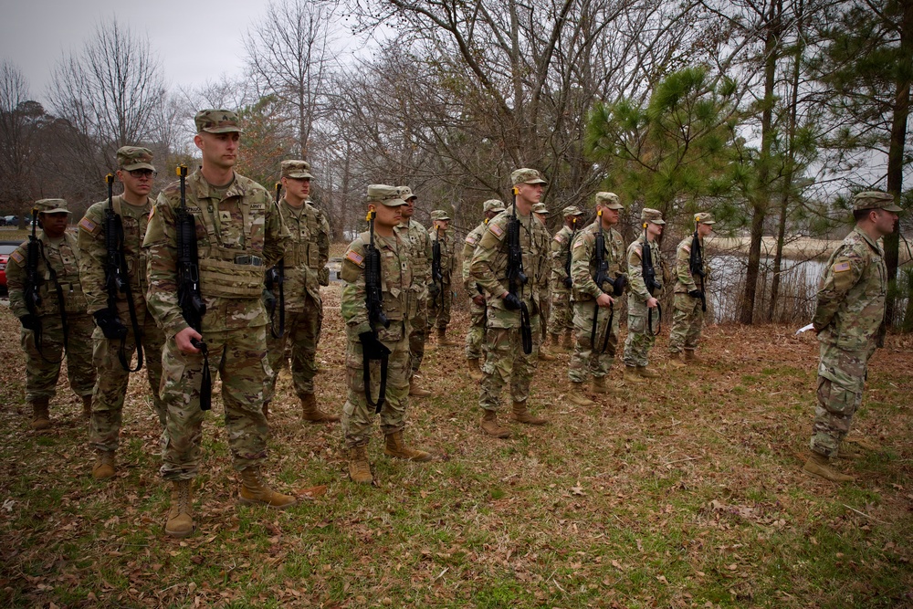 USASOM AIT 26-001 Ceremonial Event