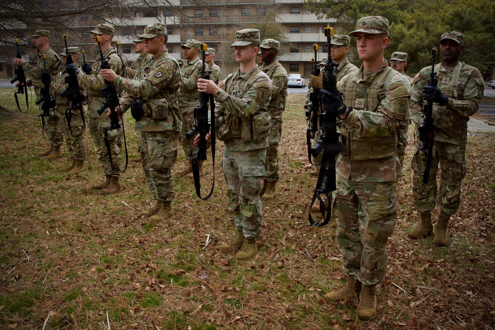 USASOM AIT 26-001 Ceremonial Event