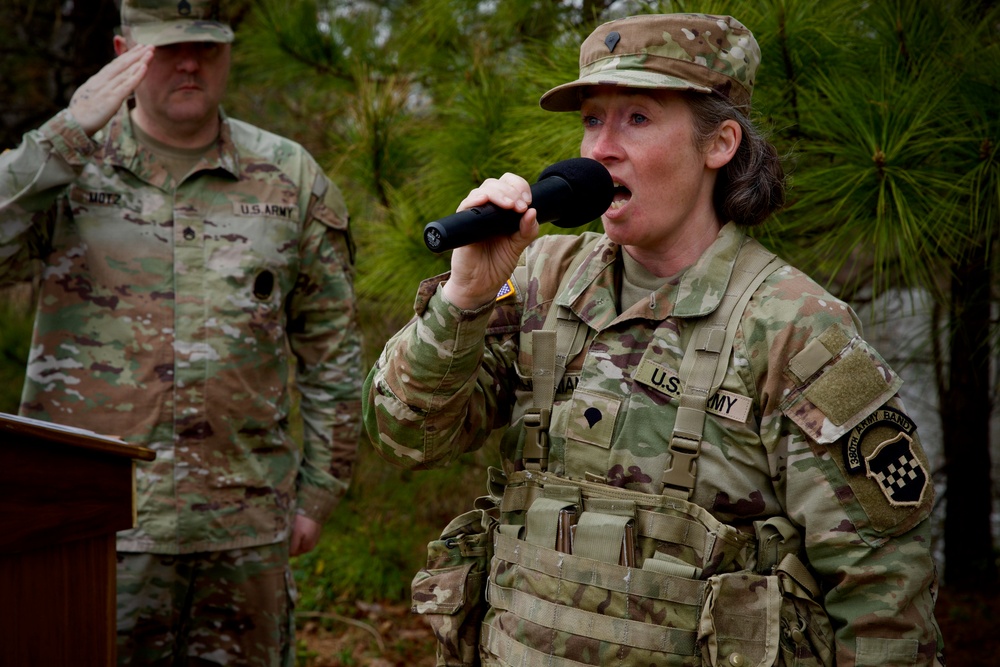 USASOM AIT 26-001 Ceremonial Event